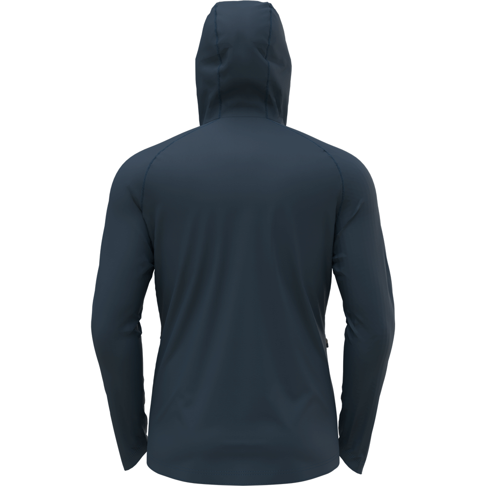 Odlo Full Zip Ascent PW Hoody Herren blue wing