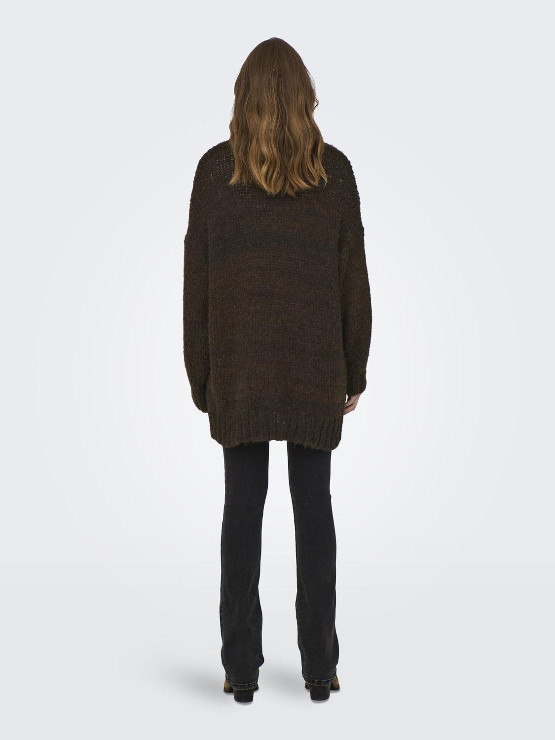ONLMINNI Strickpullover Chestnut