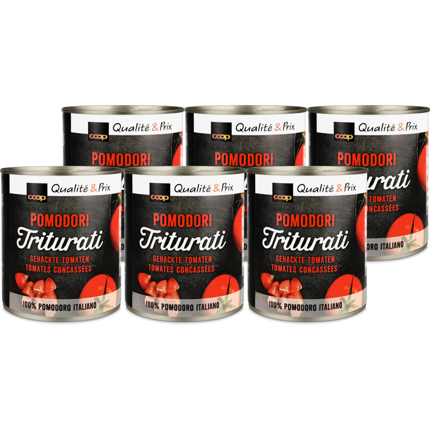 Gehackte Tomaten 6x800g