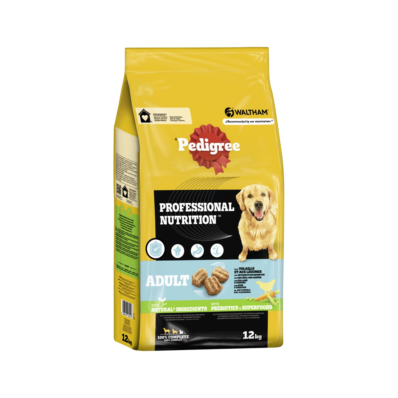 Pedigree Professional Nutrition Adult Geflügel und Gemüse 12 kg