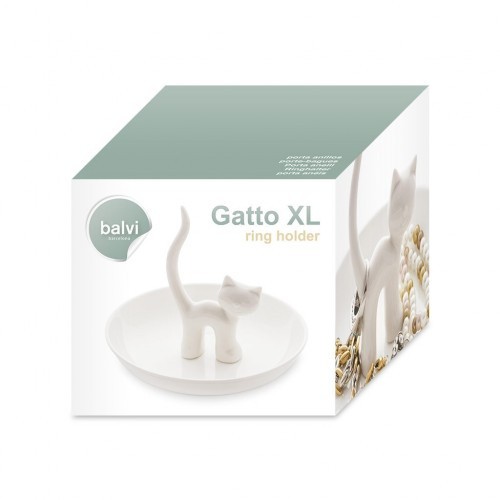 Campainhas de cerâmica Gatto, brancas