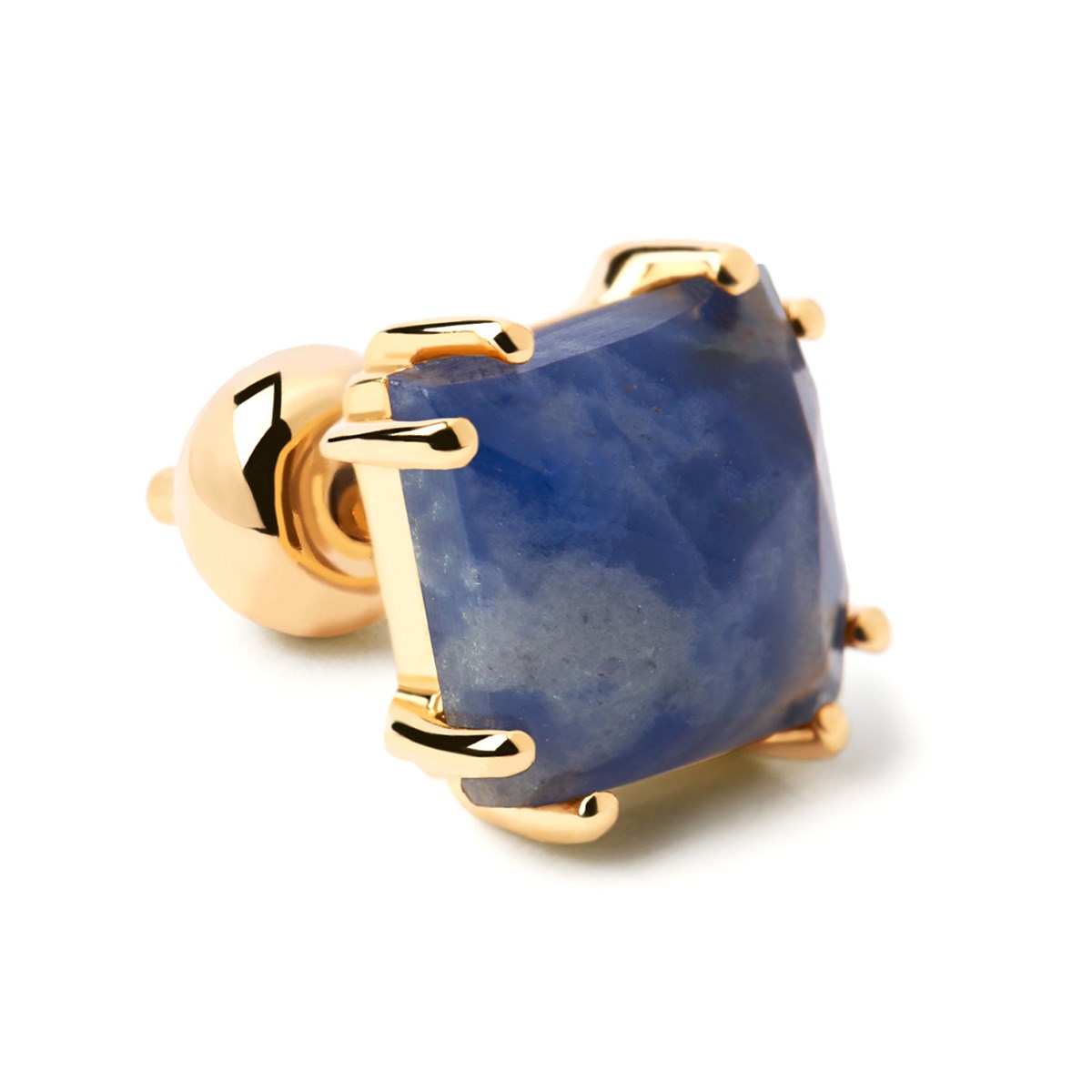 Boucle d'oreille individuelle PdPaola Suki Sodalite