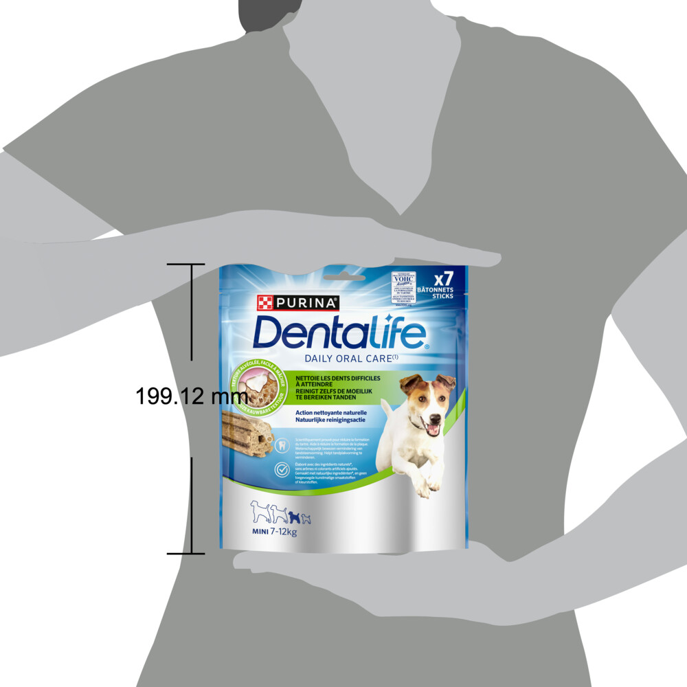 DentaLife Kauwstaaf Small 7 - 12 kg7 stuks