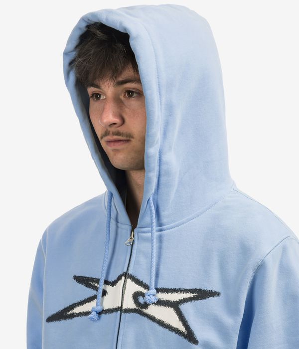 Carpet Company Bizarro Zip-Hoodie (ice blue)