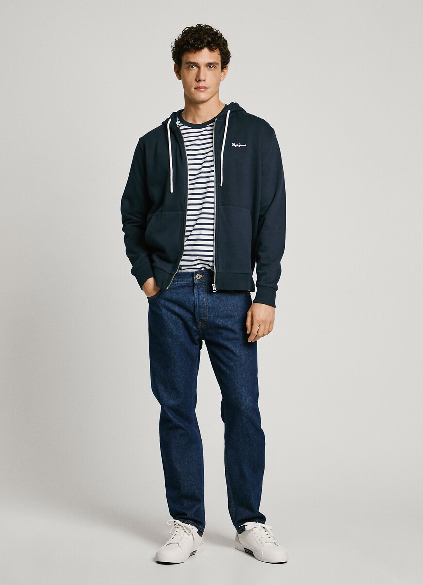 PEPE JEANS<br>Moletom com zíper