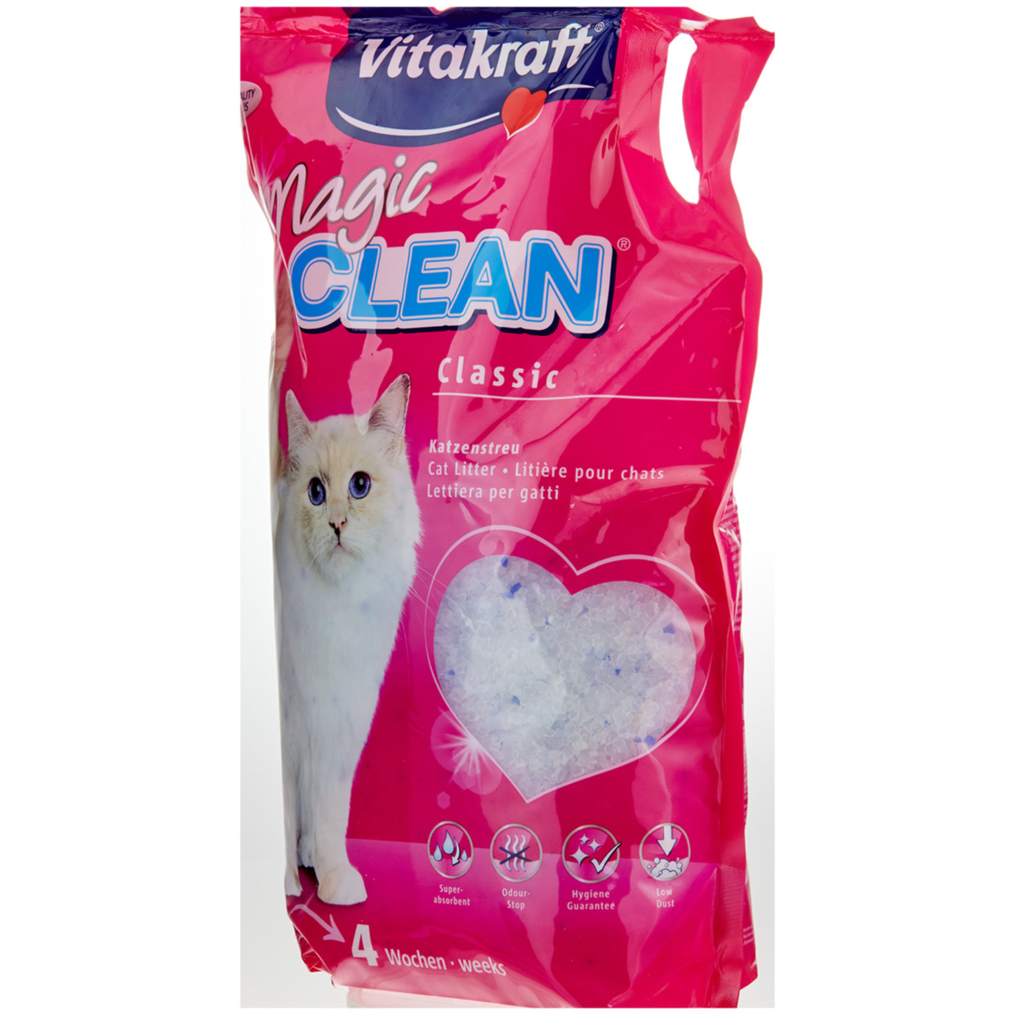 Vitakraft Magic Clean Katzenstreu Classic nicht klumpend