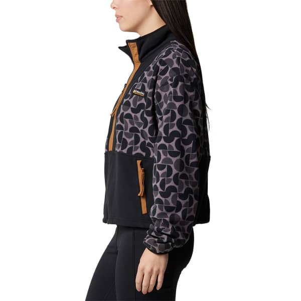 Veste polaire COLUMBIA BACKBOWL II PRINTED FULL ZIP FLEECE W BLACK RETROSCAPE PRINT/BLACK