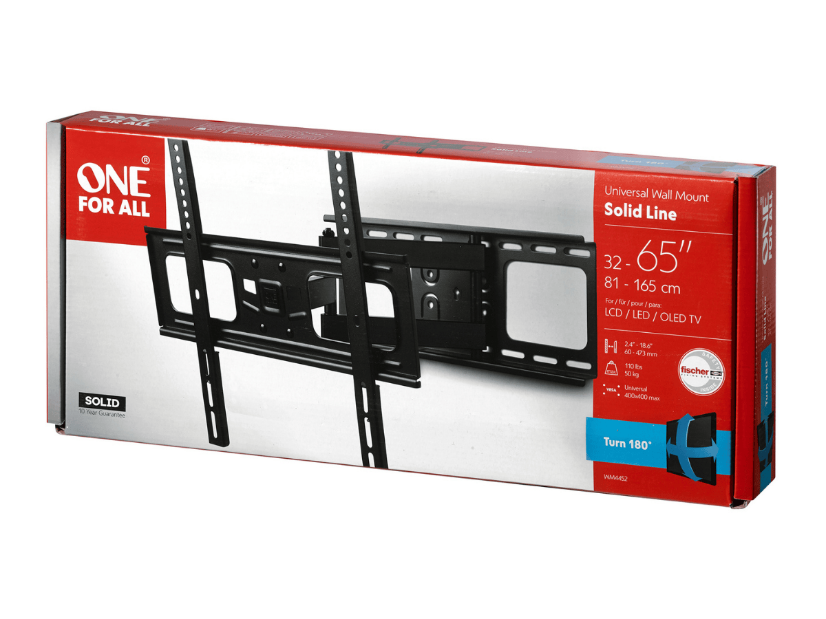 One For All Solid Turn 180° TV Beugel - 13 tot 65 inch
