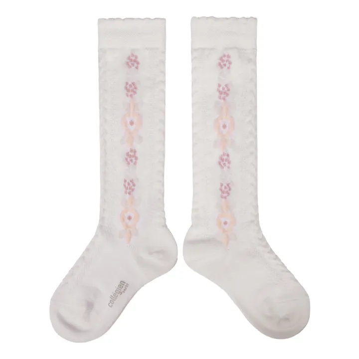 Collégien Chaussettes Dalia | Blanc