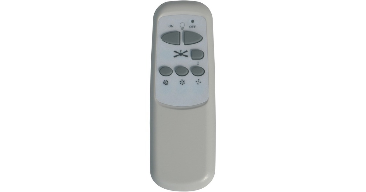 BestronDCF52LSR Plafondventilator met afstandsbediening en verlichting  (Zilver, Ø 132 cm | met zomer-/winterfunctie)