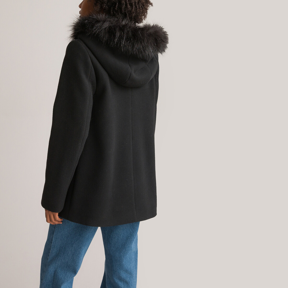 COLEÇÕES LA REDOUTE<br>Duffelcoat met kap