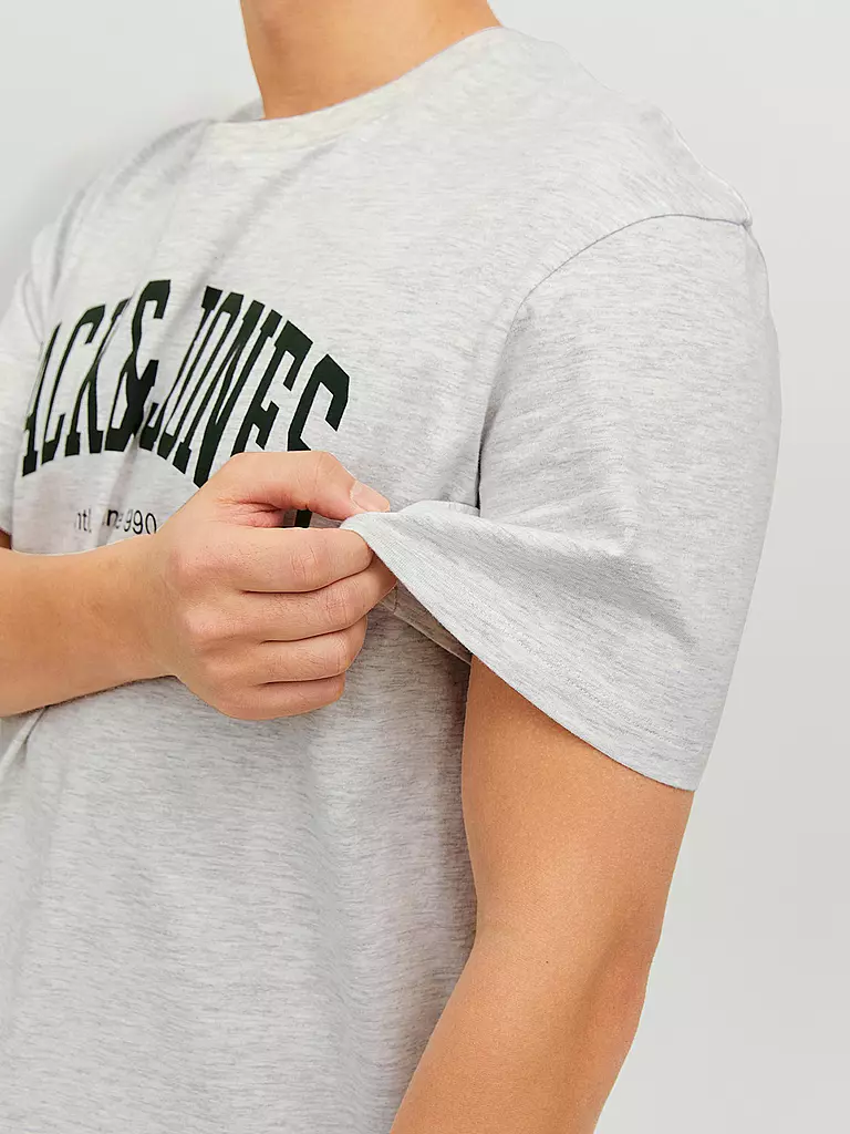JACK & JONES T-Shirt  JJEJOSH weiss