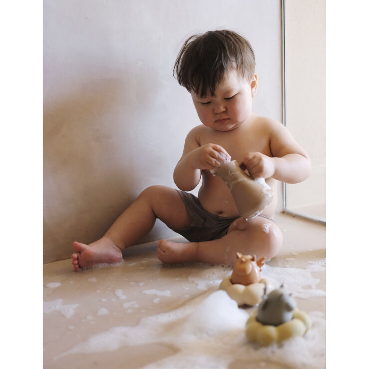 Konges Sløjd SILICONE BATH TOYS UNICORN Blush