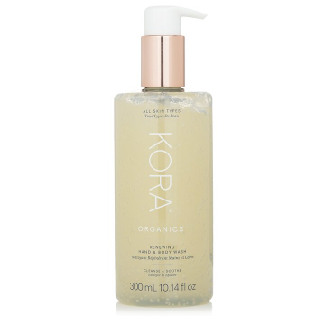 Kora Organics Sabonete para mãos e corpo renovador 300ml/10.14oz