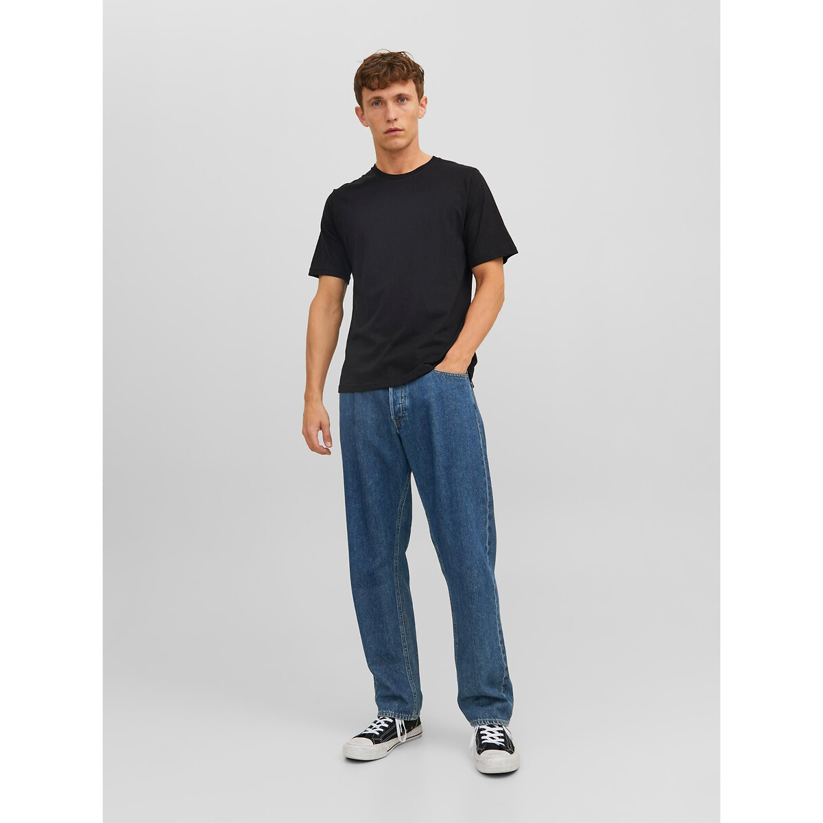 JACK & JONES<br>Conjunto de 3 camisetas de gola redonda
