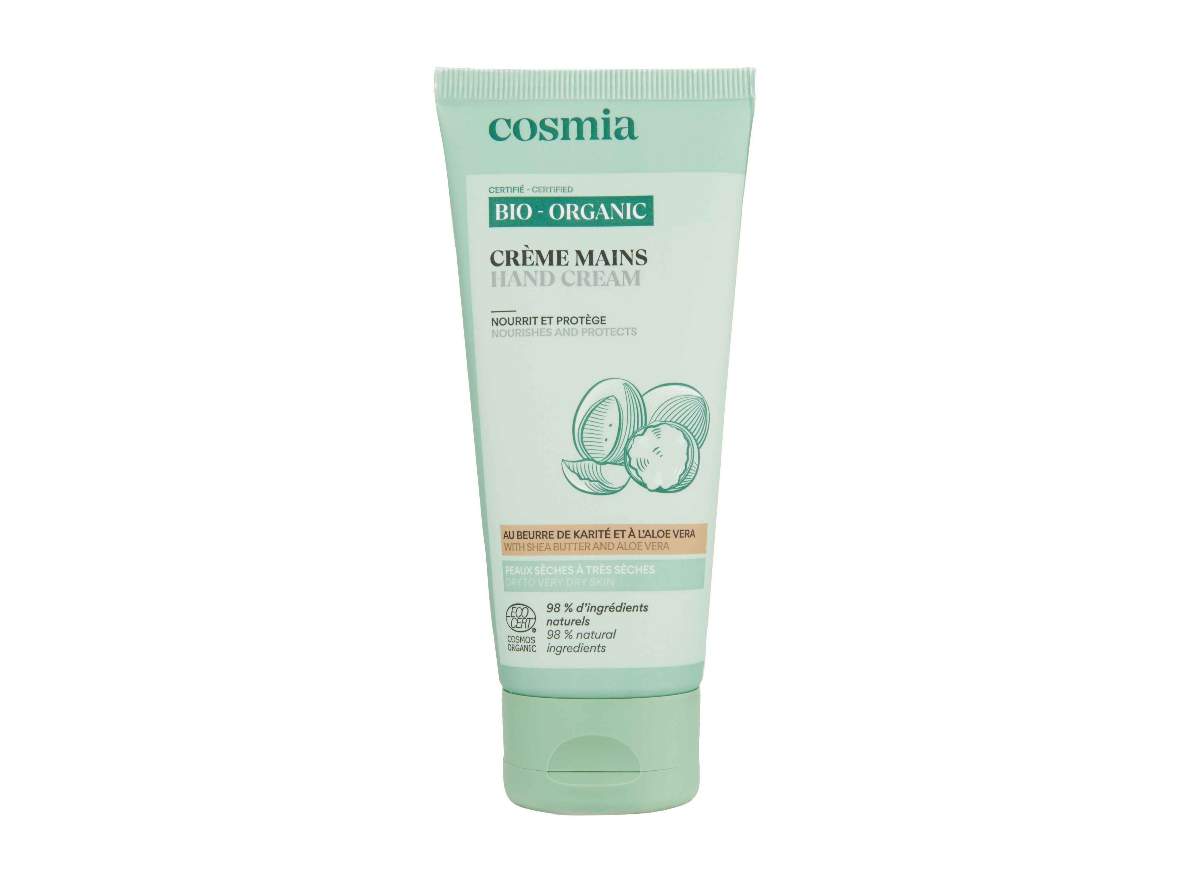 CREME DE MÃOS COSMIA BIO NUTRE E PROTEGE 100ML