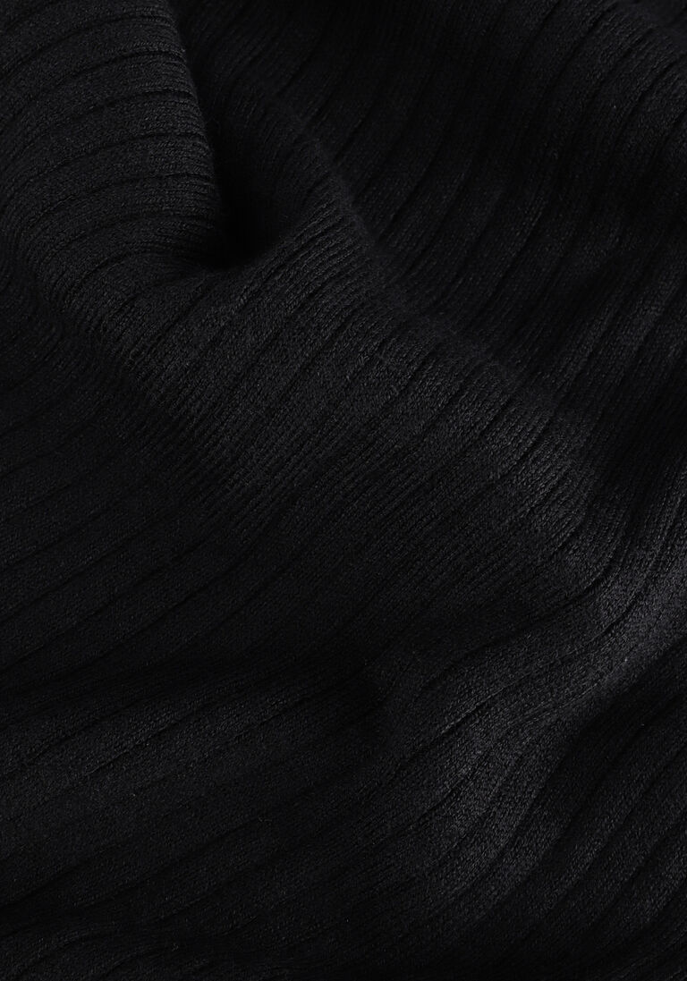 SELECTED FEMME zwarte selected femme trui lydia new rib ls knit o-neck b