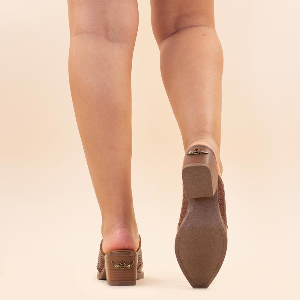Nemonic boho klompjes 2411 cuero