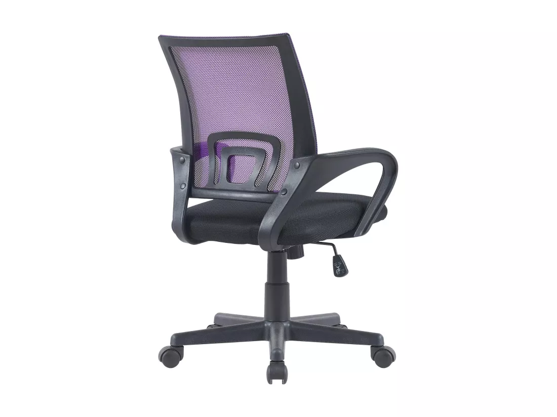 Chaise de bureau - Similicuir - Violet - Genius