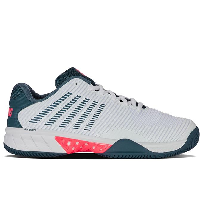K-Swiss HYPERCOURT EXPRESS 2 CLAY 06614129M WHITE-STARGAZER-NEON-BLAZE