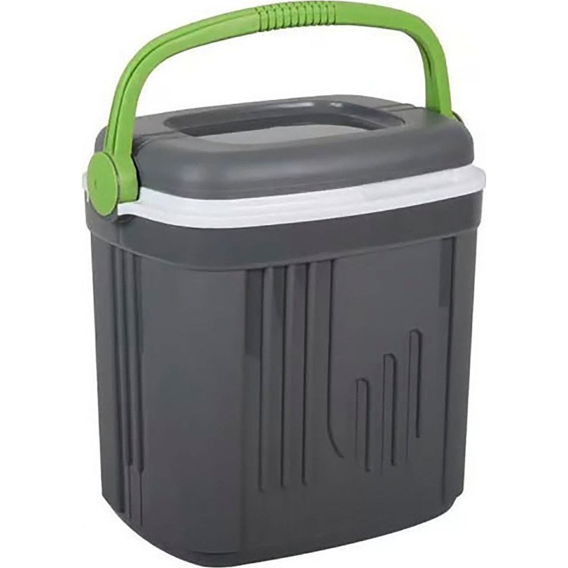 Glacière Iceberg gris galet et vert matcha - 20 L