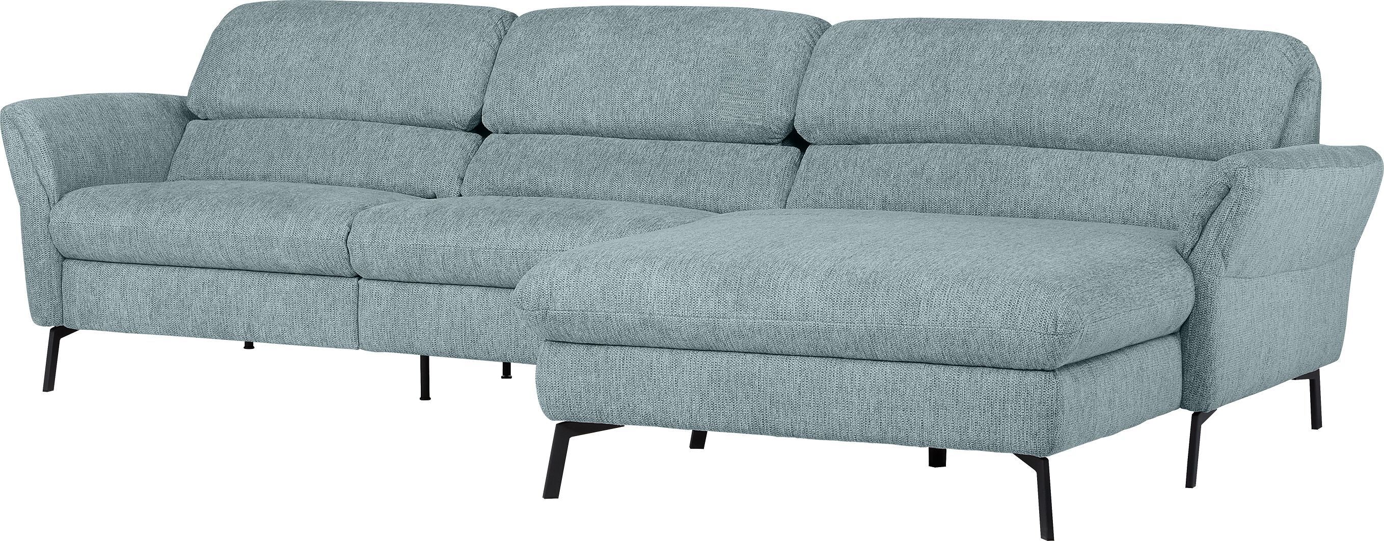 SEBO Ecksofa - Hellblau / B: 284.0 cm x T: 161.0 cm x H: 84.0 cm