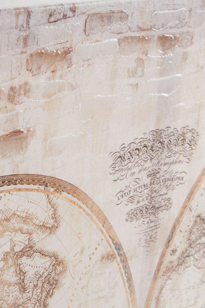 Druck SWIATA - beige - 80x60 cm