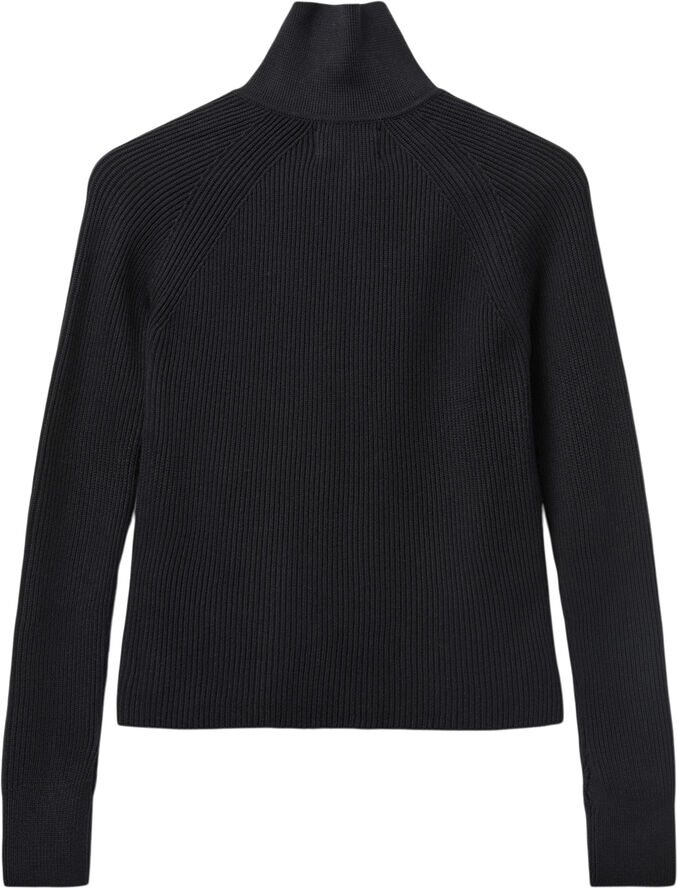 Blanche Carrick Zip Jumper Black