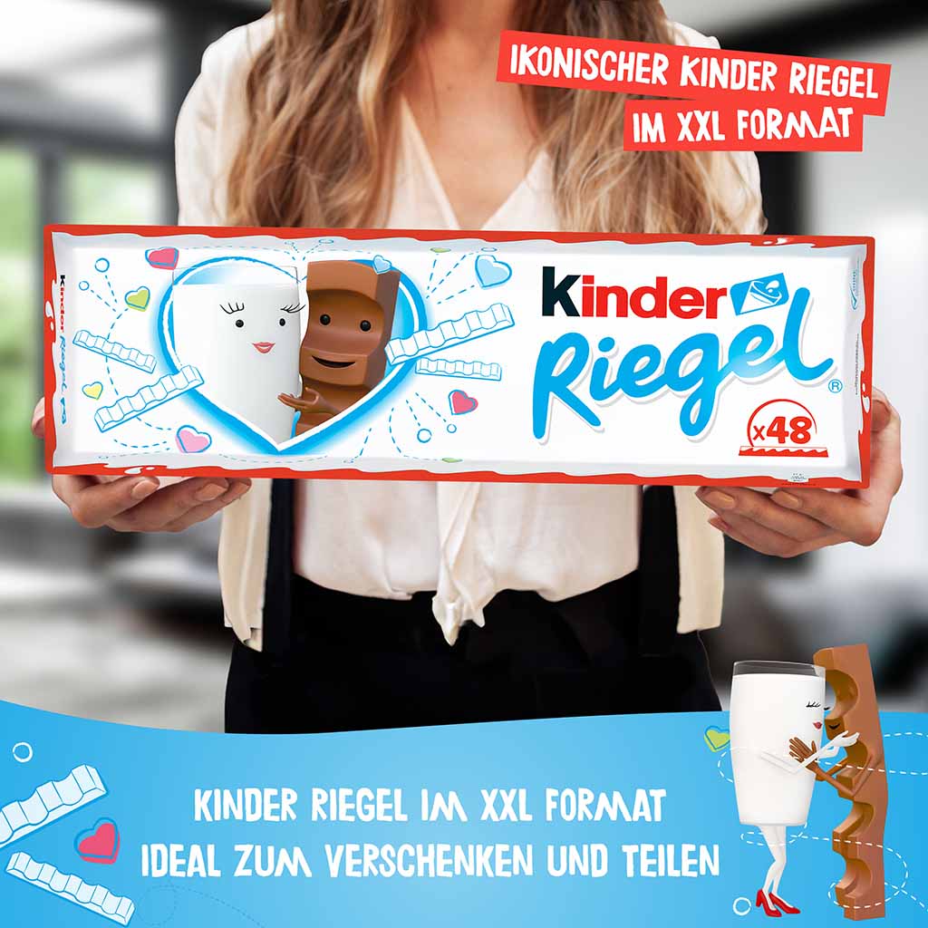 Kinder Riegel 48er Party Pack 1008g MHD:13.5.25
