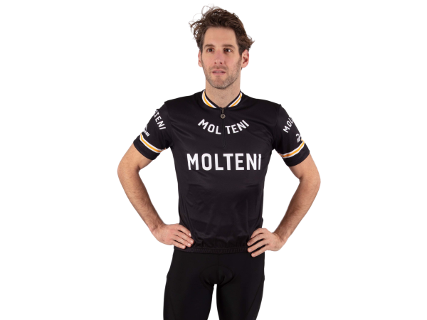 Rogelli Wagtmans Molteni Cykeltrøje, Black
