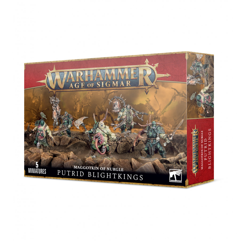 Age of Sigmar : Chaos - Nurgle Rotbringers Putrid Blightkings