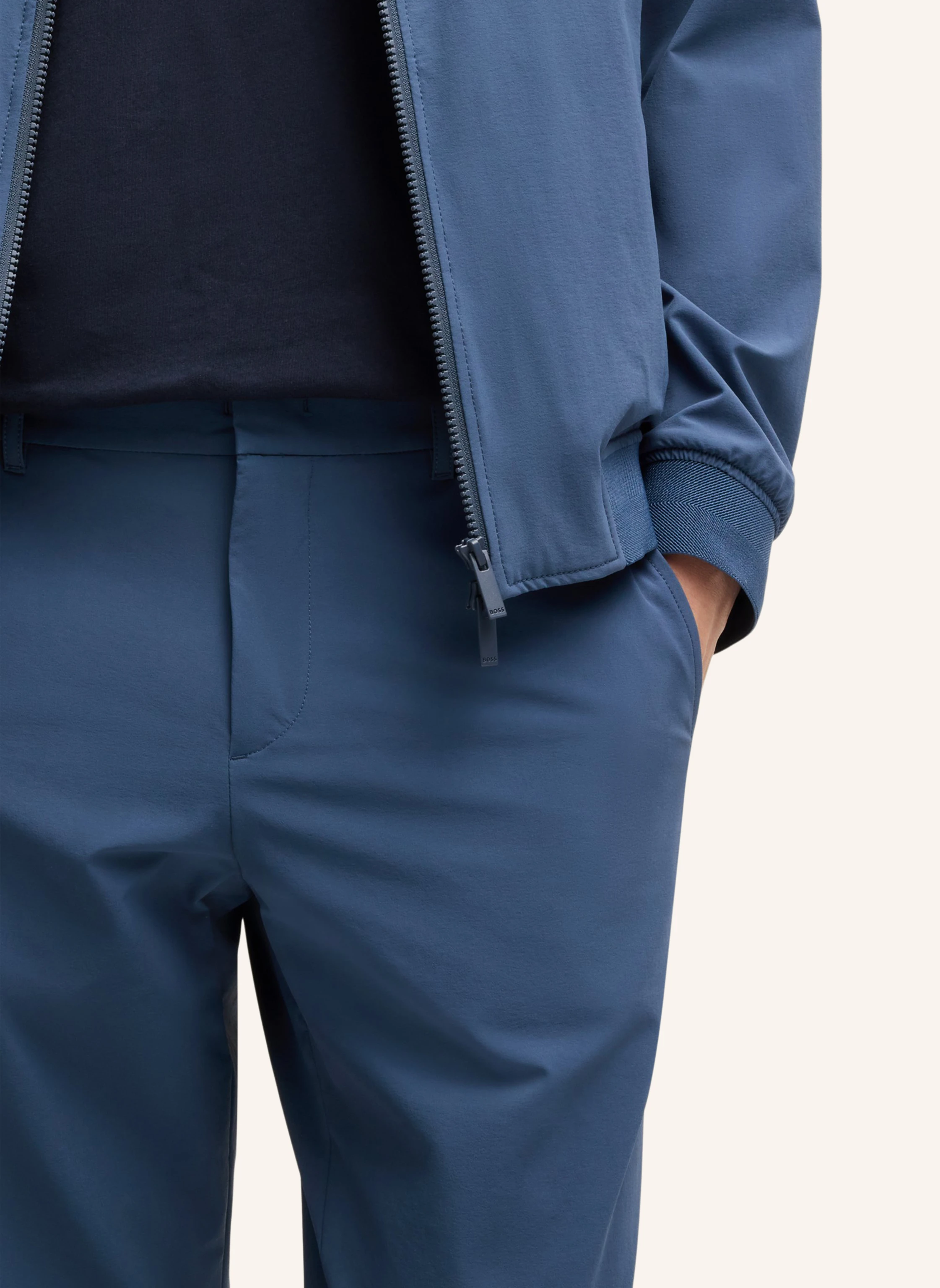 BOSS Business Hose P-GENIUS-WG-PK-251F Slim Fit