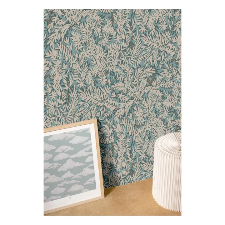 Maison Janette Rouleau de papier-peint Lucien | Bleu