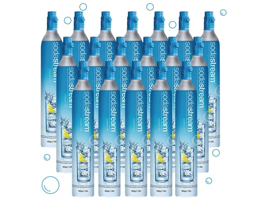 SODASTREAM - Lot de 18 cylindres de recharge de gaz co2 60l pour machine...