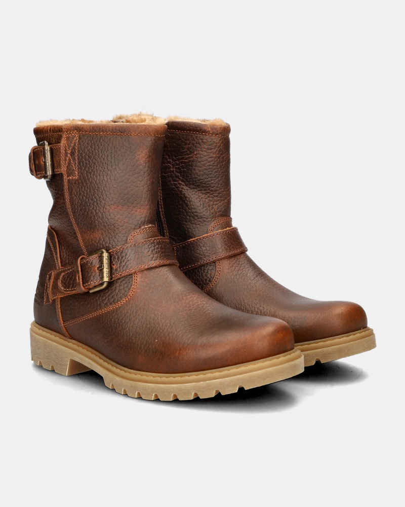 Panama Jack Faust Gevoerde boots  - cognac