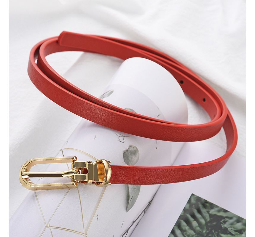 Luminarie - Riem met gesp van imitatieleer