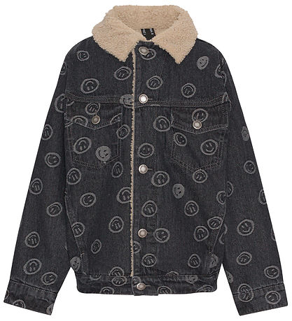 Molo Jeansjacke - Hiro - Happiness Black