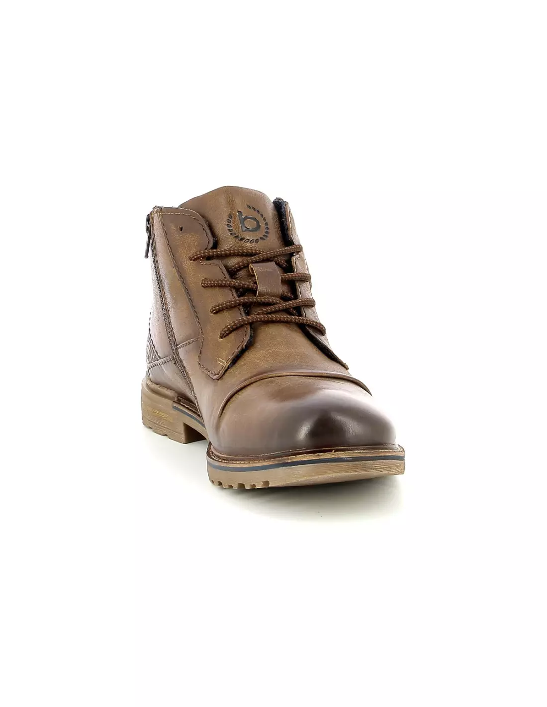 BUGATTI VITTORE - Bottines & boots Cognac