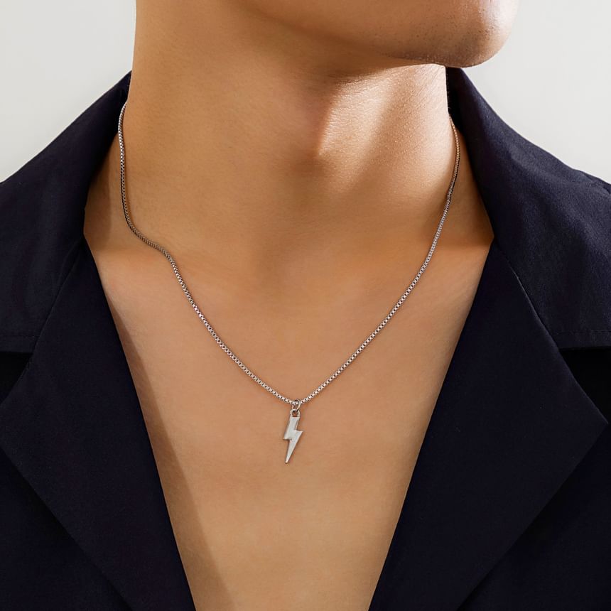 Gretlyn - Bliksem hanger legering ketting