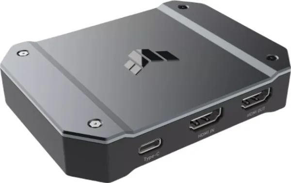 ASUS TUF GAMING CAPTURE BOX-CU4K30 - Videooptagelsesadapter - USB-C 3.2 Gen 1