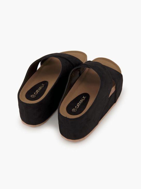 Catwalk Pantolette Schwarz