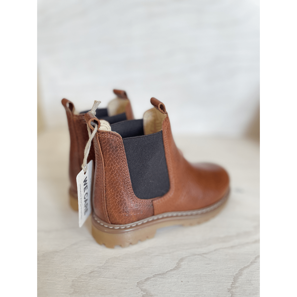 Angulus - Chunky Chelsea Boot - Medium Brown