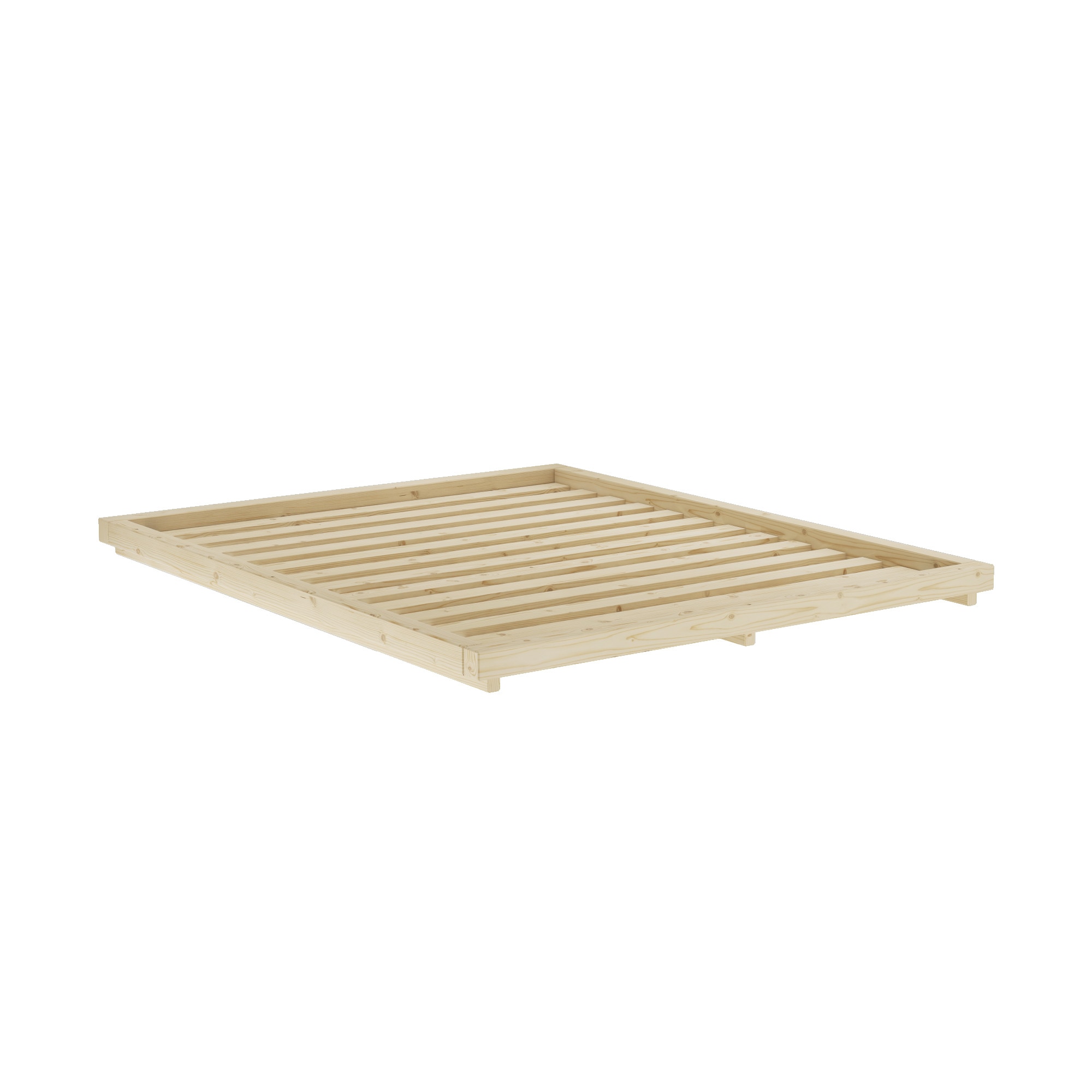 Karup Design Bettgestell »FSC® Massivholz Futonbett, excl. Matratze, mit Lattenrost« Minimalistisches Design, ein zeitloser Klassiker für moderne Räume