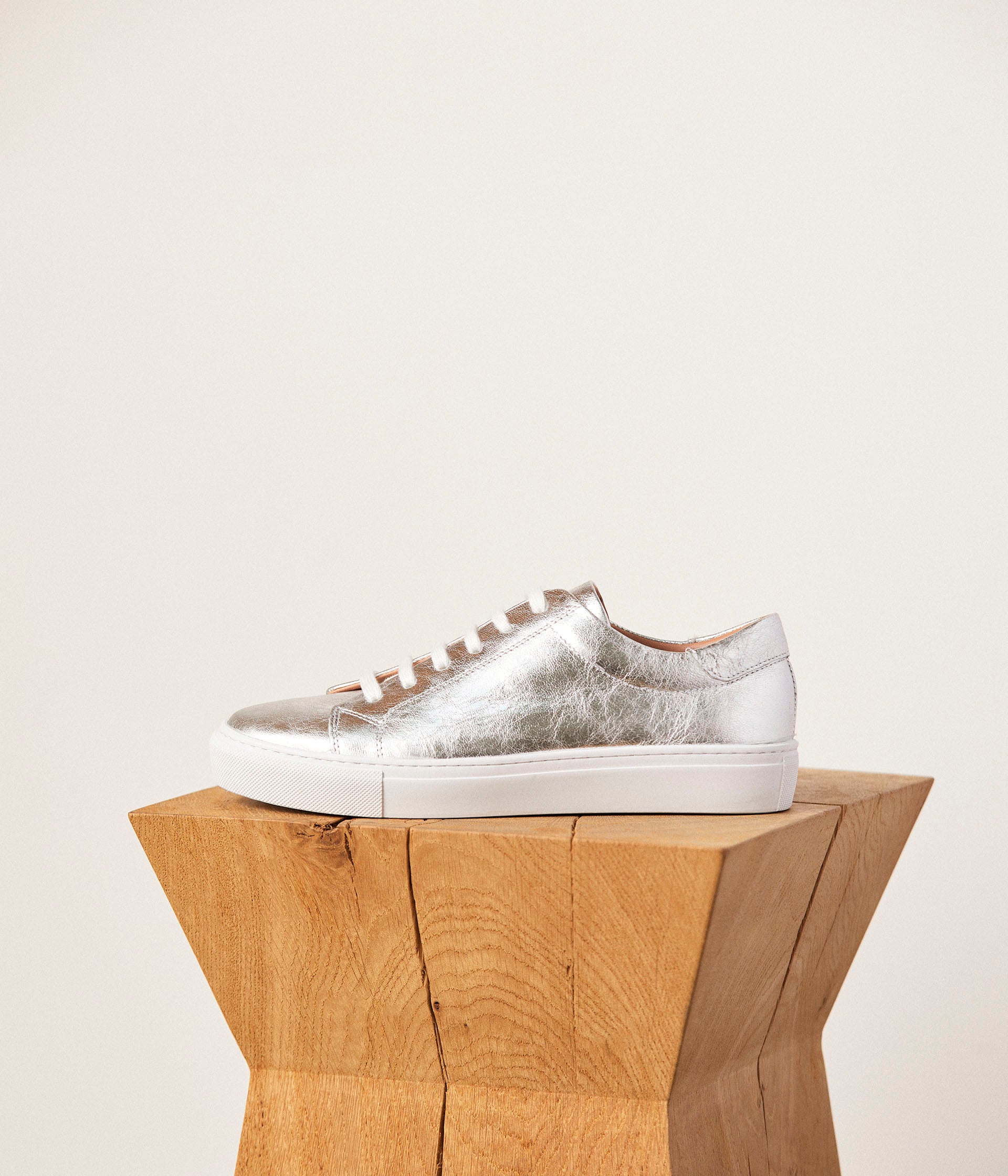 Baskets argent Suzette