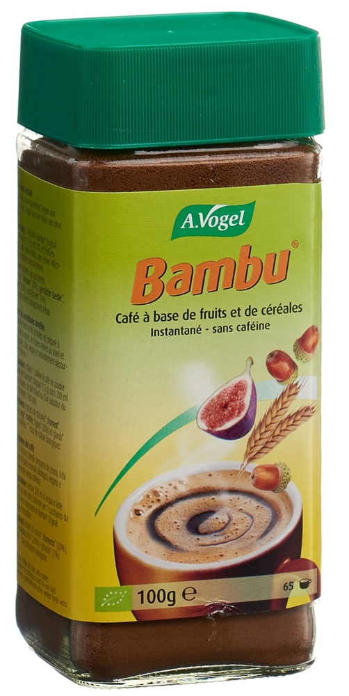 VOGEL Bambu Früchtekaffee<br>100 g, Glas, instant