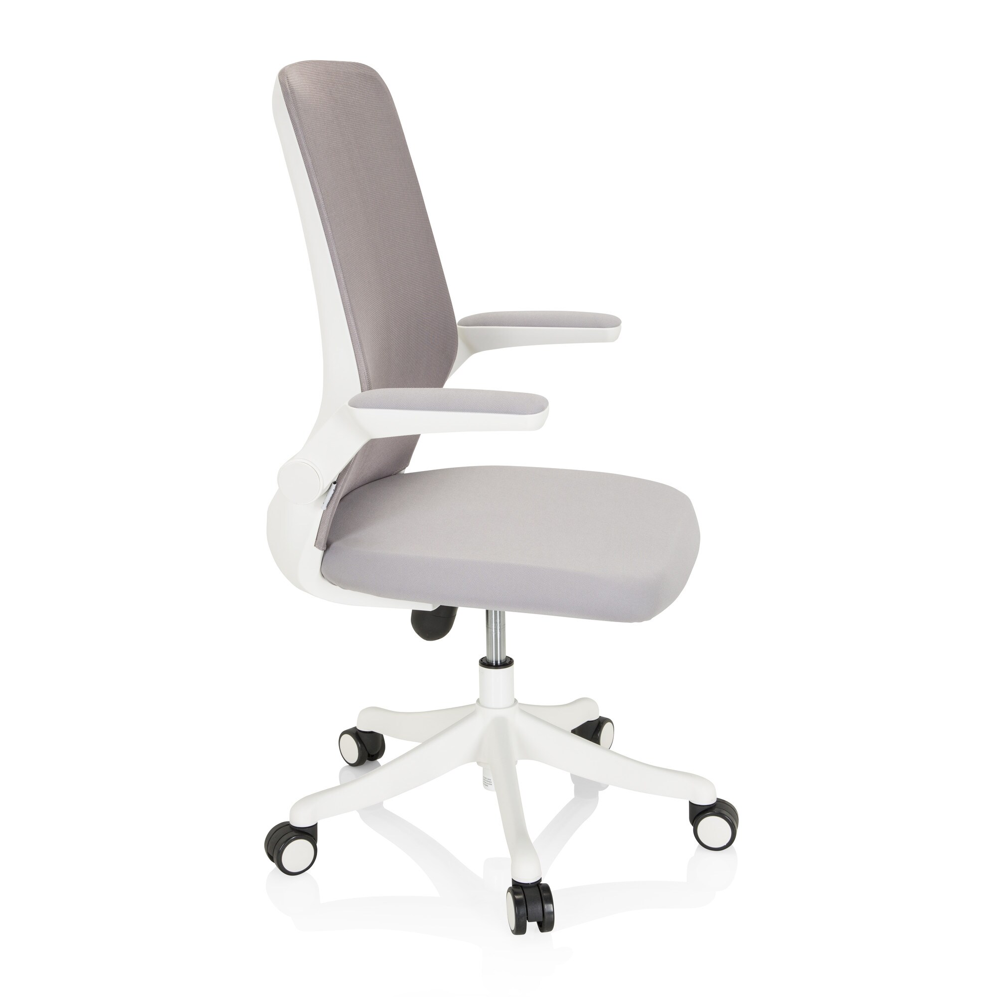 Home Office Bürostuhl MIKO W Stoff/Netzstoff mit Armlehnen hjh OFFICE