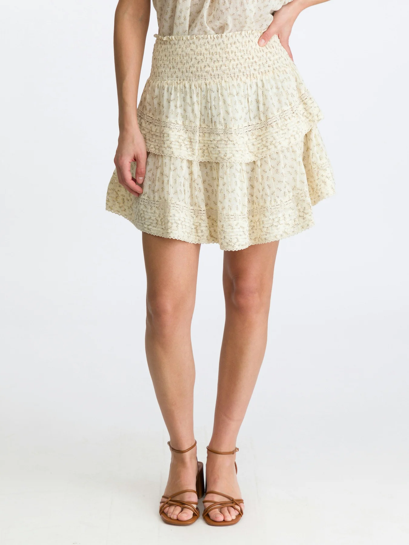 Neo Noir Kenia Basic Blossom Skirt