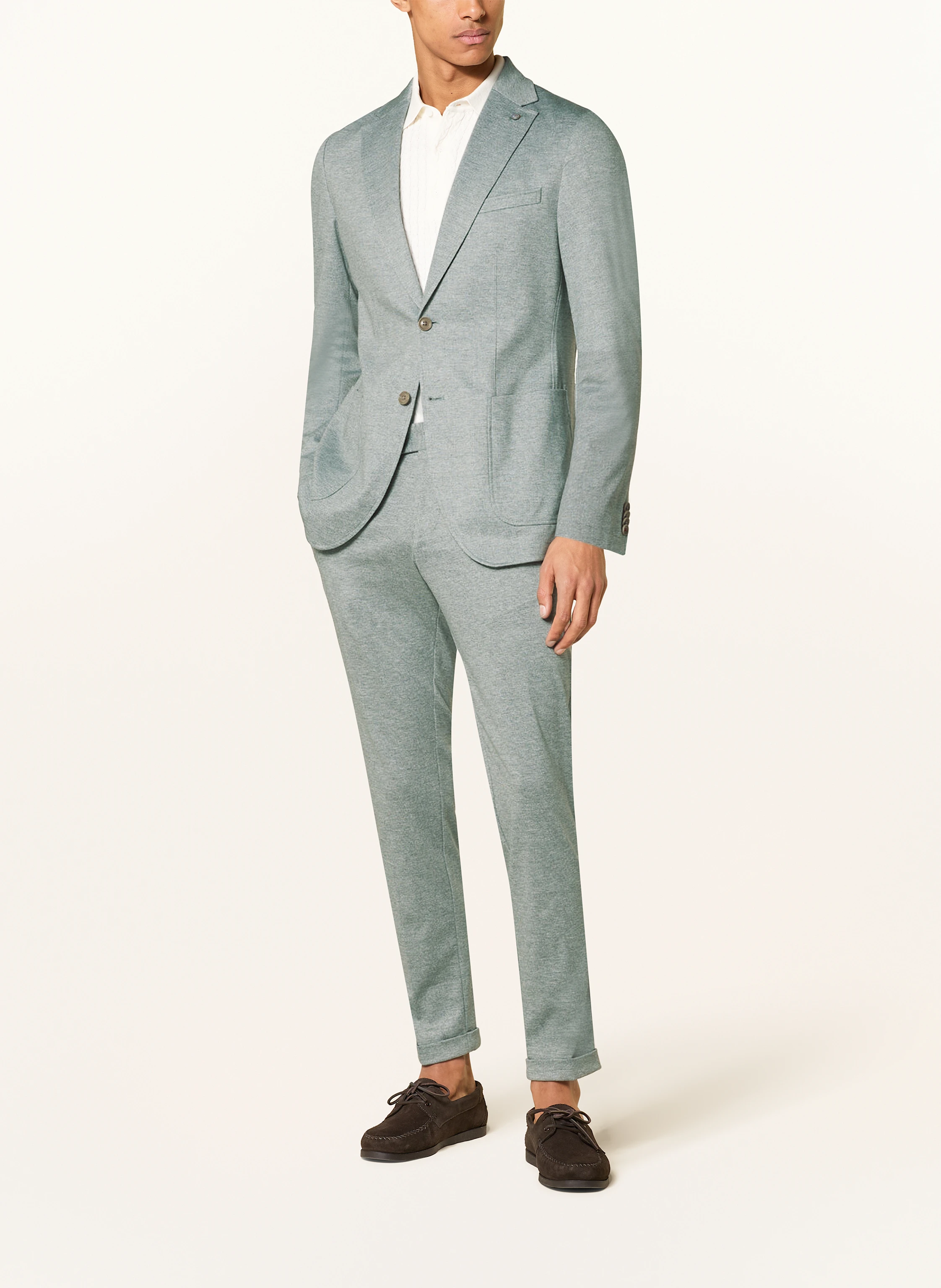 CG - CLUB of GENTS Anzugsakko aus Jersey Slim Fit
