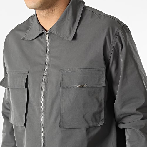 Ensemble Veste Et Pantalon Cargo BM1522 Gris