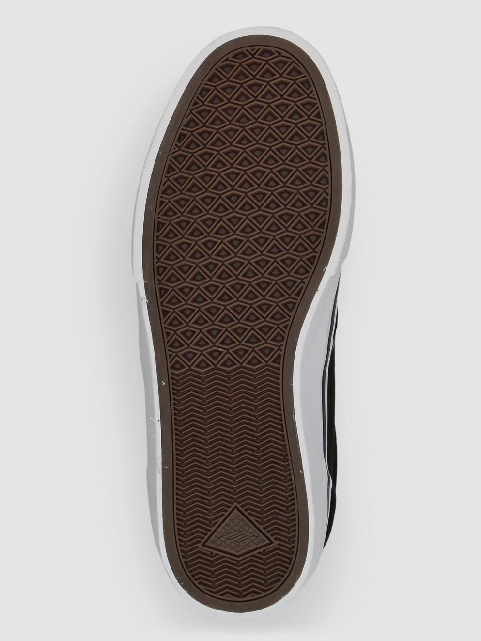 Emerica Dickson Skate Shoes black/white/gold